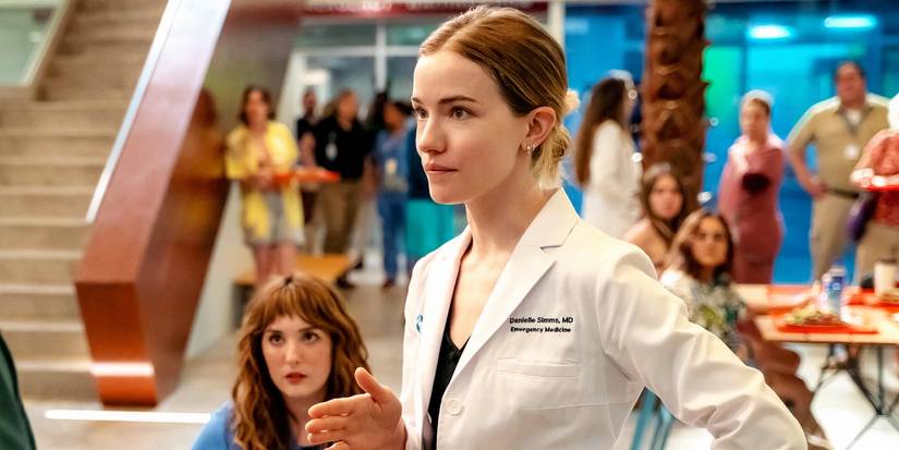 Willa Fitzgerald as a doctor in Pulse
