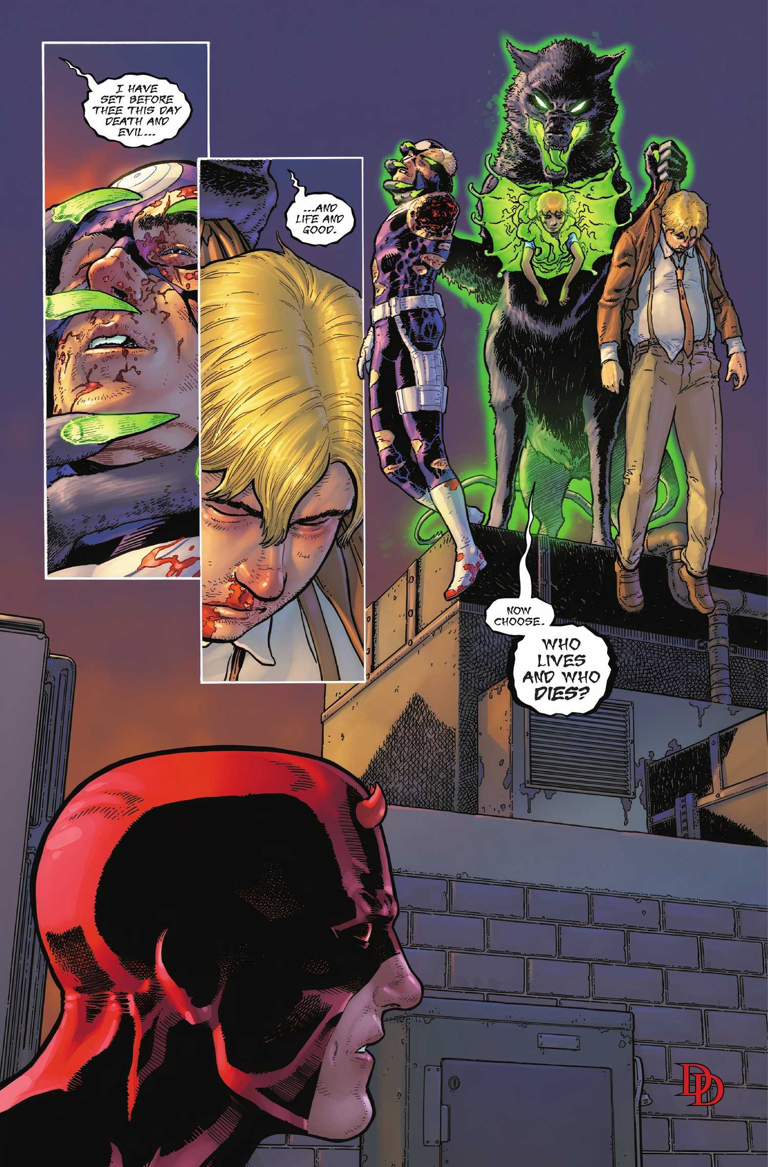 Wrath Forces Daredevil to Choose Between Jason and Foggy Marvel