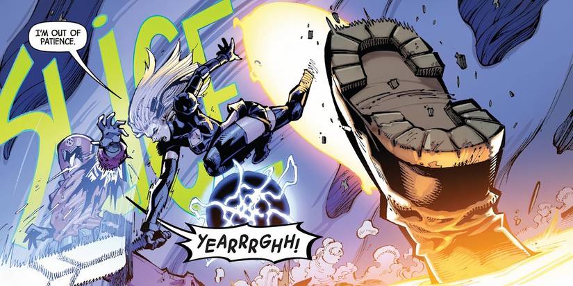 X-Men #1 Magik cutting 3K arm off