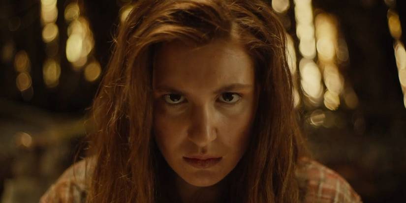 Young Shauna looking crazed in Yellowjackets season 3