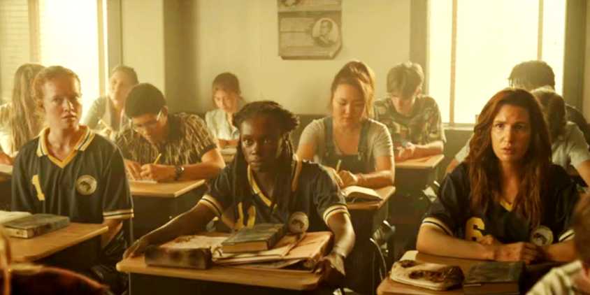 Van, Akilah & Shauna in Yellowjackets season 3 episode 3 hallucination
