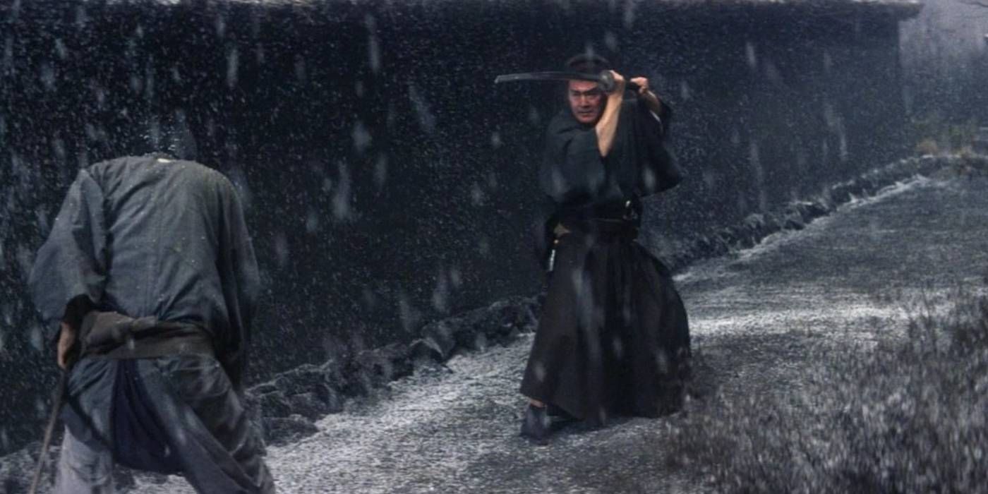 Zatoichi Challenged snow fight