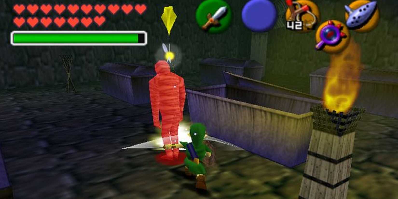 Zelda Ocarina of Time Gibdo