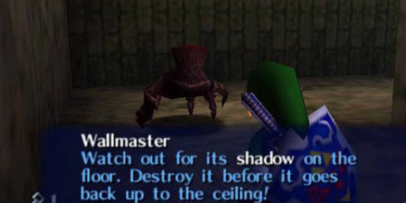 Zelda Ocarina of Time Wallmaster