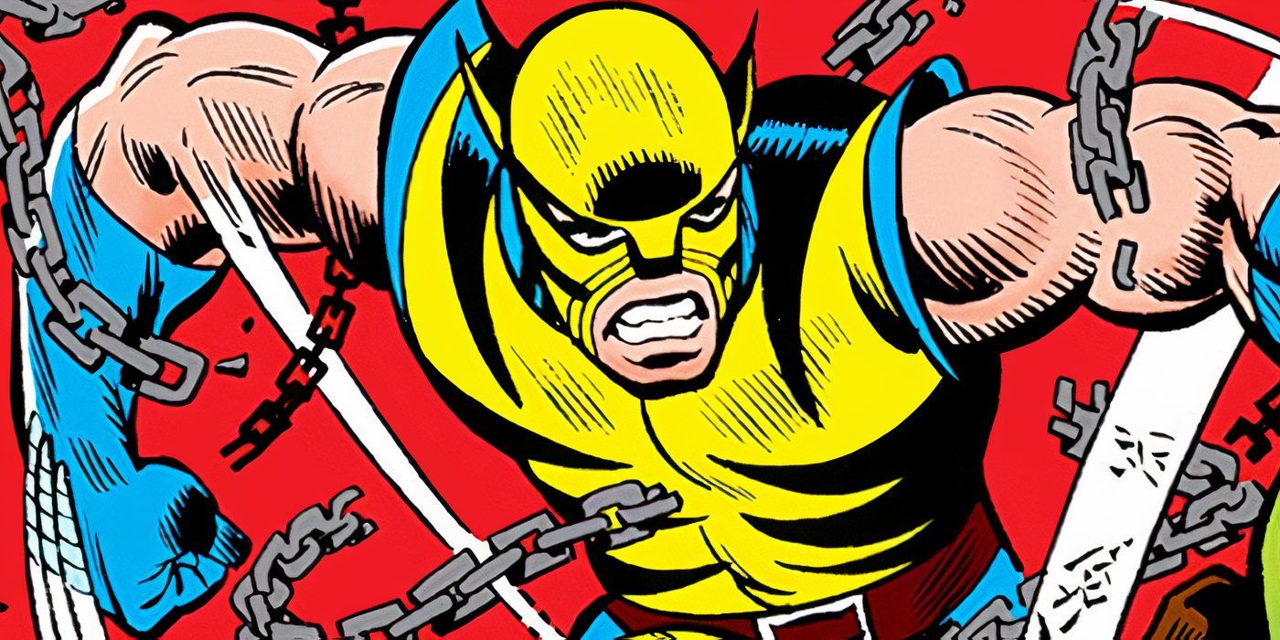 Wolverine in his original costume.