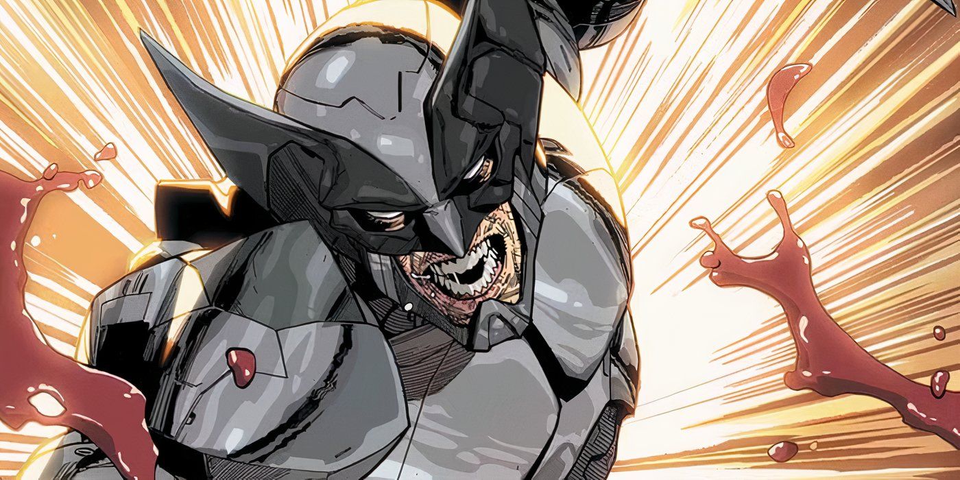 Wolverine in his adamantium armor.