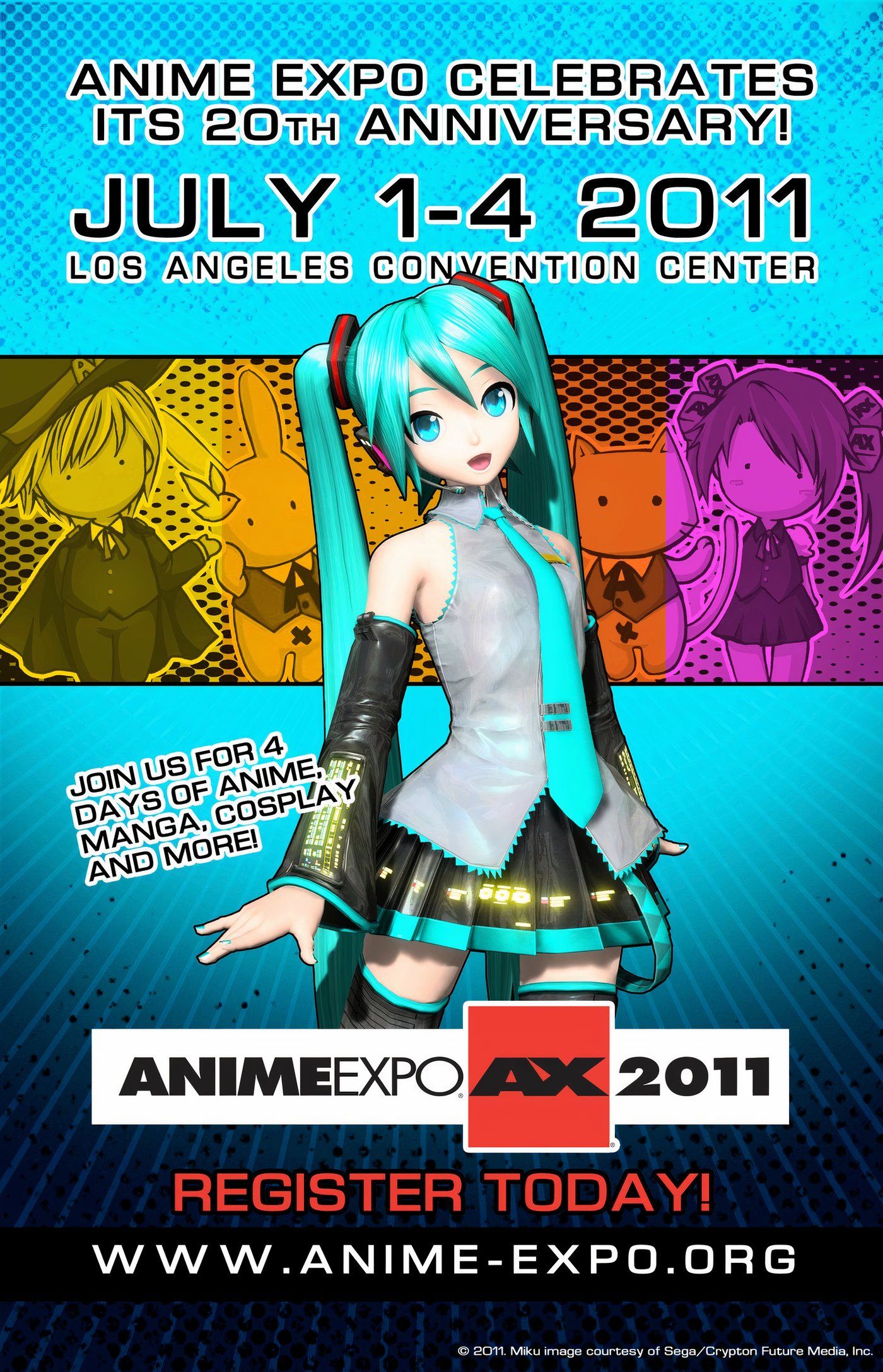 Hatsune Miku at Anime Expo 2011