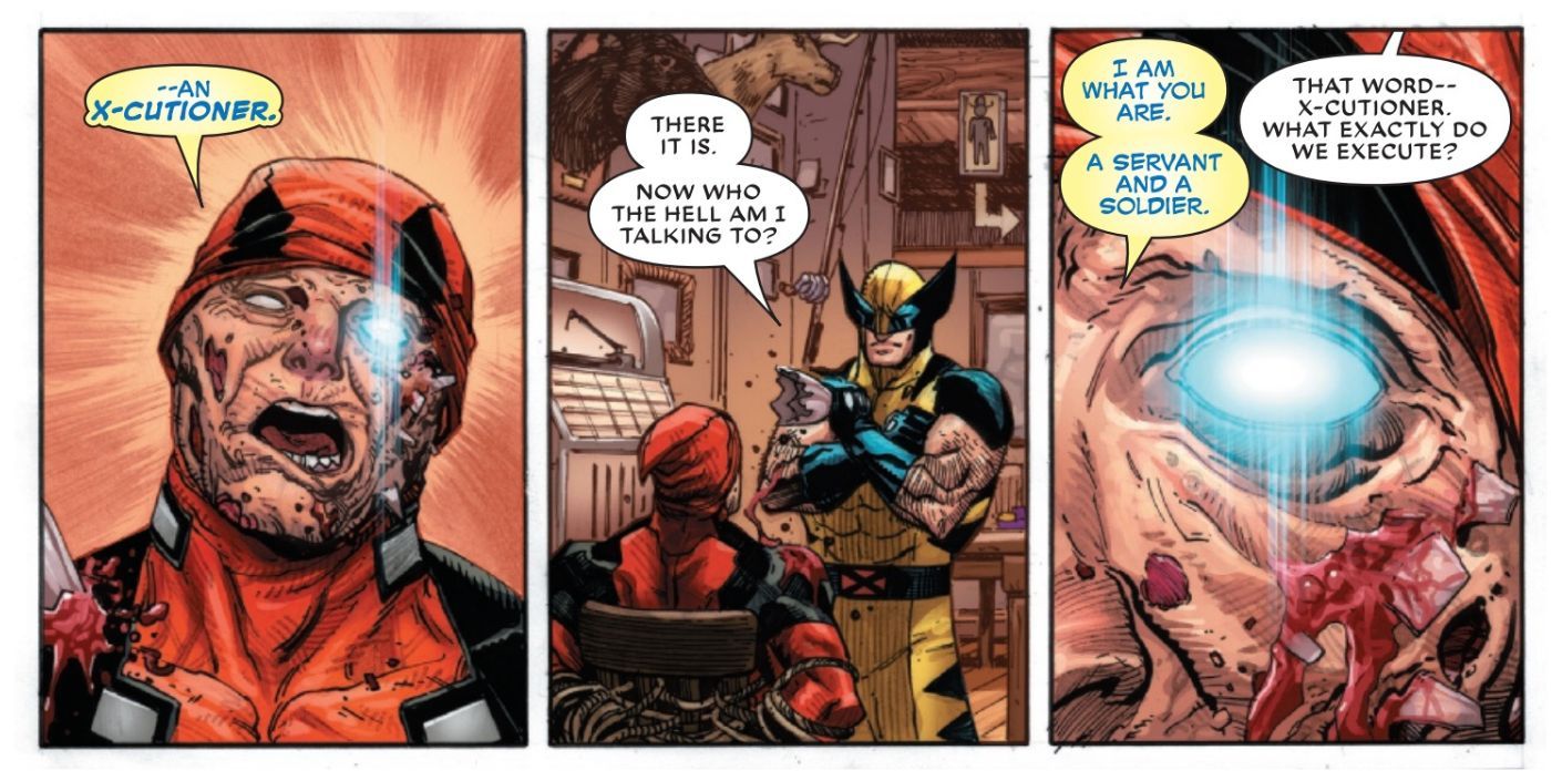 Deadpool infected with Legacy Virus 2.0