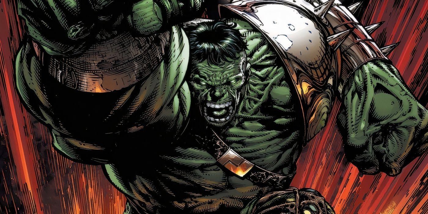 The Green Scar aka Hulk from World War Hulk with gladiator armor.