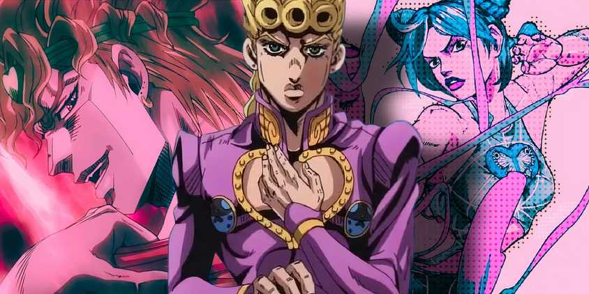 Dio Brando Giorno Giovanna and Jolyne Kujo JoJo's Bizarre Adventure custom cover image by Lauren Kells
