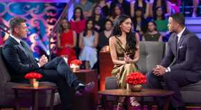 Jesse Palmer watches Litia Garr stare at Grant Ellis on The Bachelor