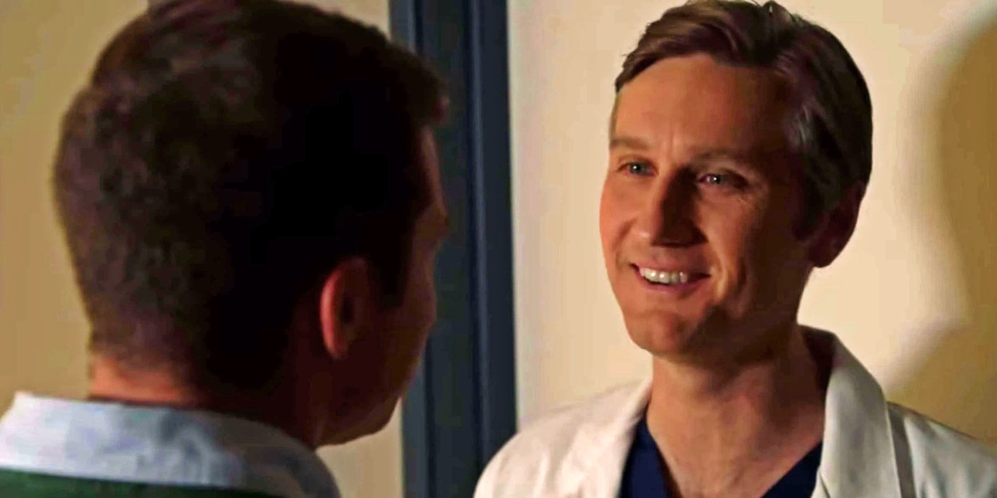 Aaron Staton as Daniel Buckley in 9-1-1 season 6, episode 11 ("In Another Life").