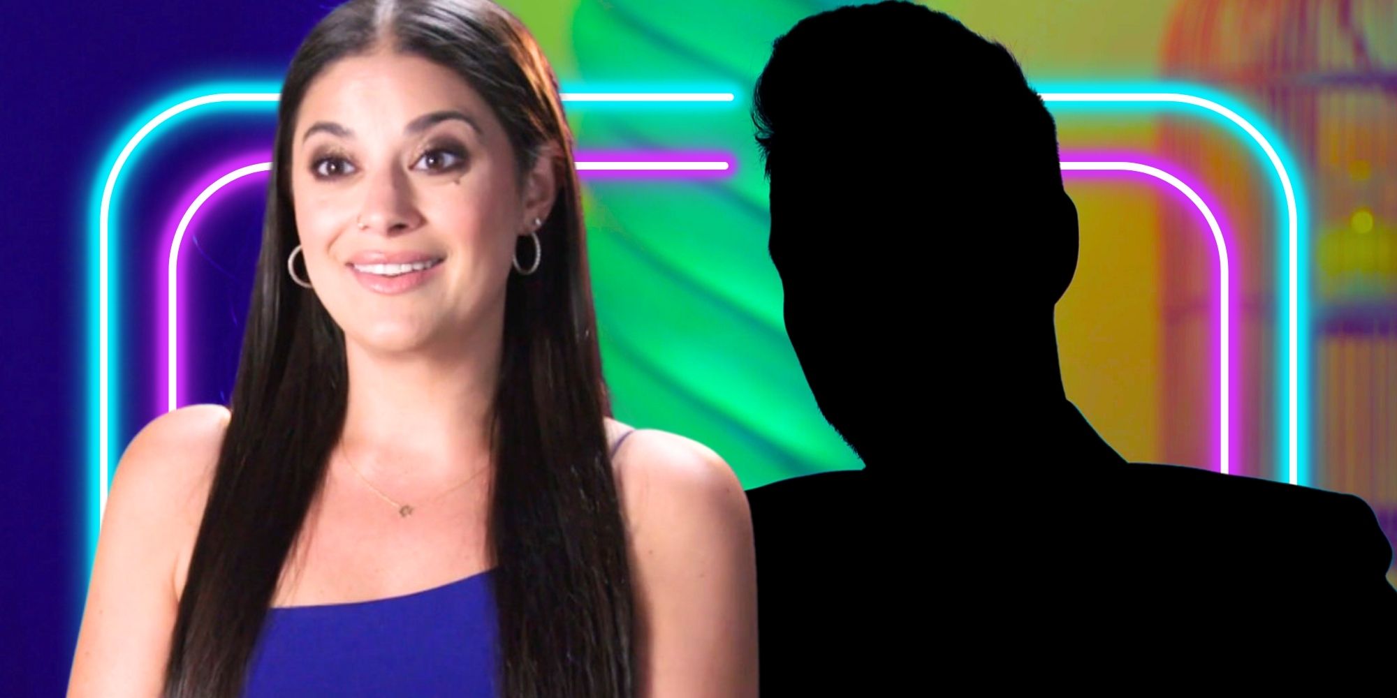 90 Day Fiancé's Loren Brovarnik smiles next to a mystery man.