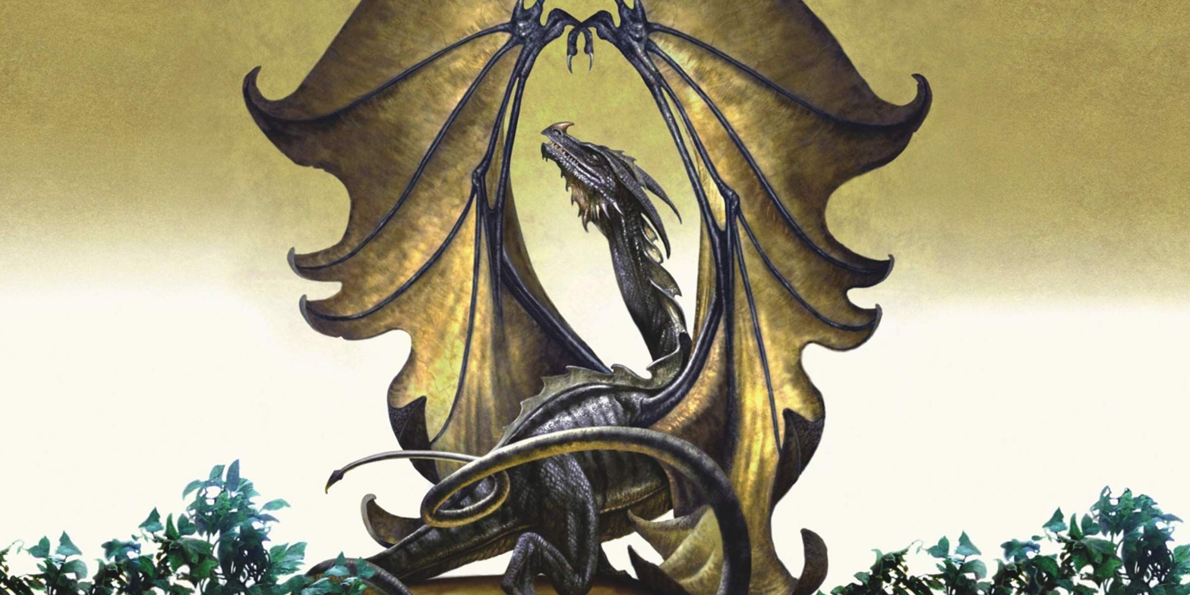 AuRon the dragon from the cover of E E Knight&rsquo;s Dragon Champion