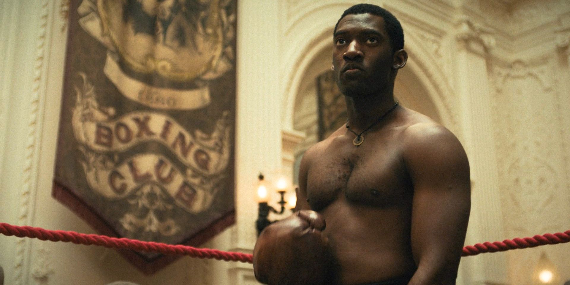 Hezekiah Moscow (Malachi Kirby) ready to box in A Thousand Blows Season 1 Ep 4