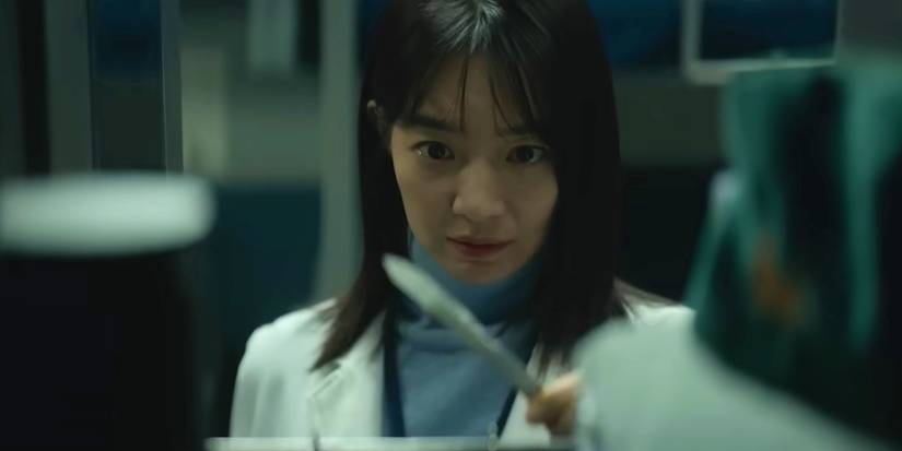 Shin-ma staring at a scapel in Karma