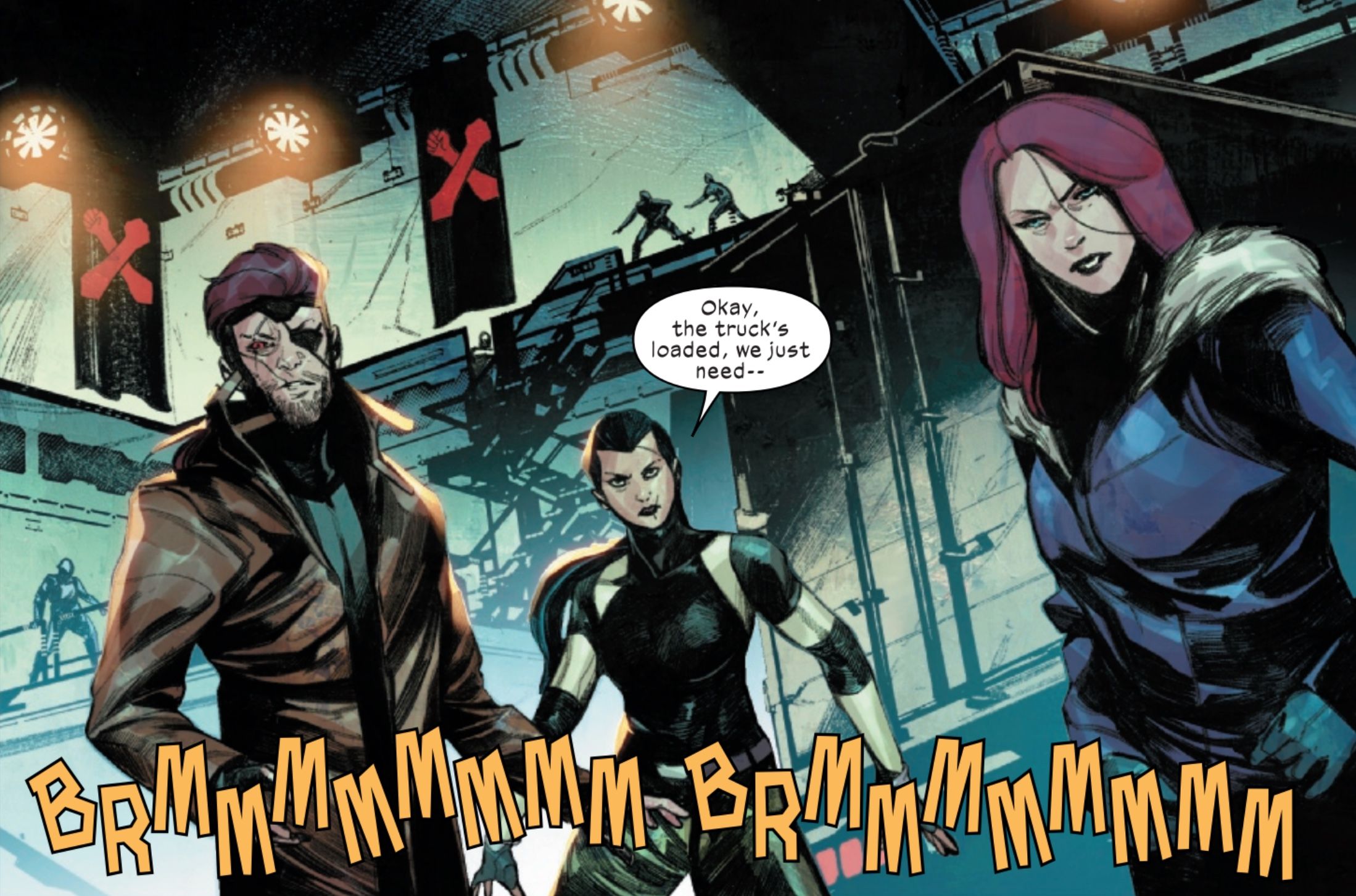 Ultimate Wolverine #3: Wolverine hunts Gambit and Kitty Pryde