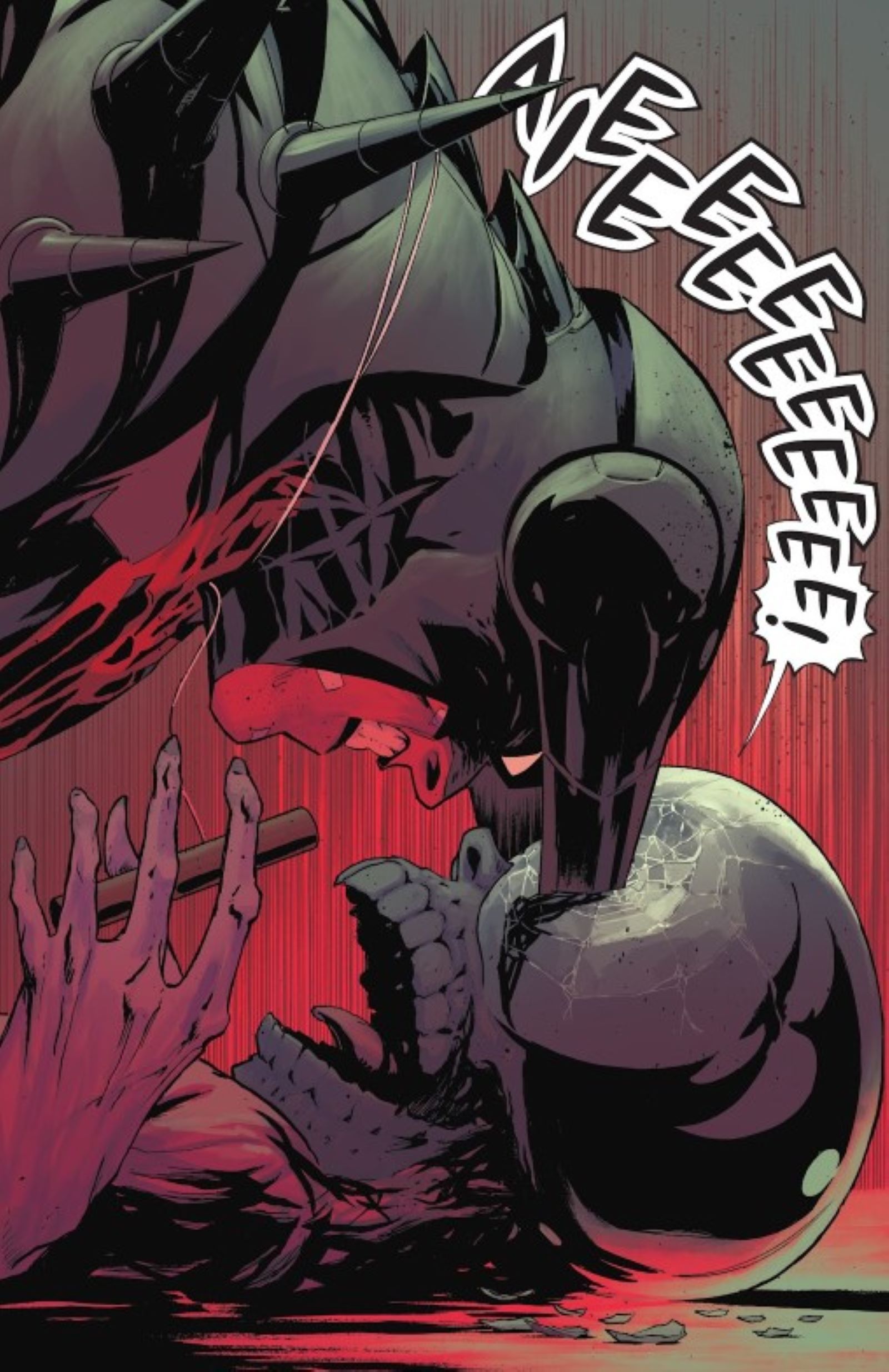 ABSOLUTE BATMAN #6 ear eye stab