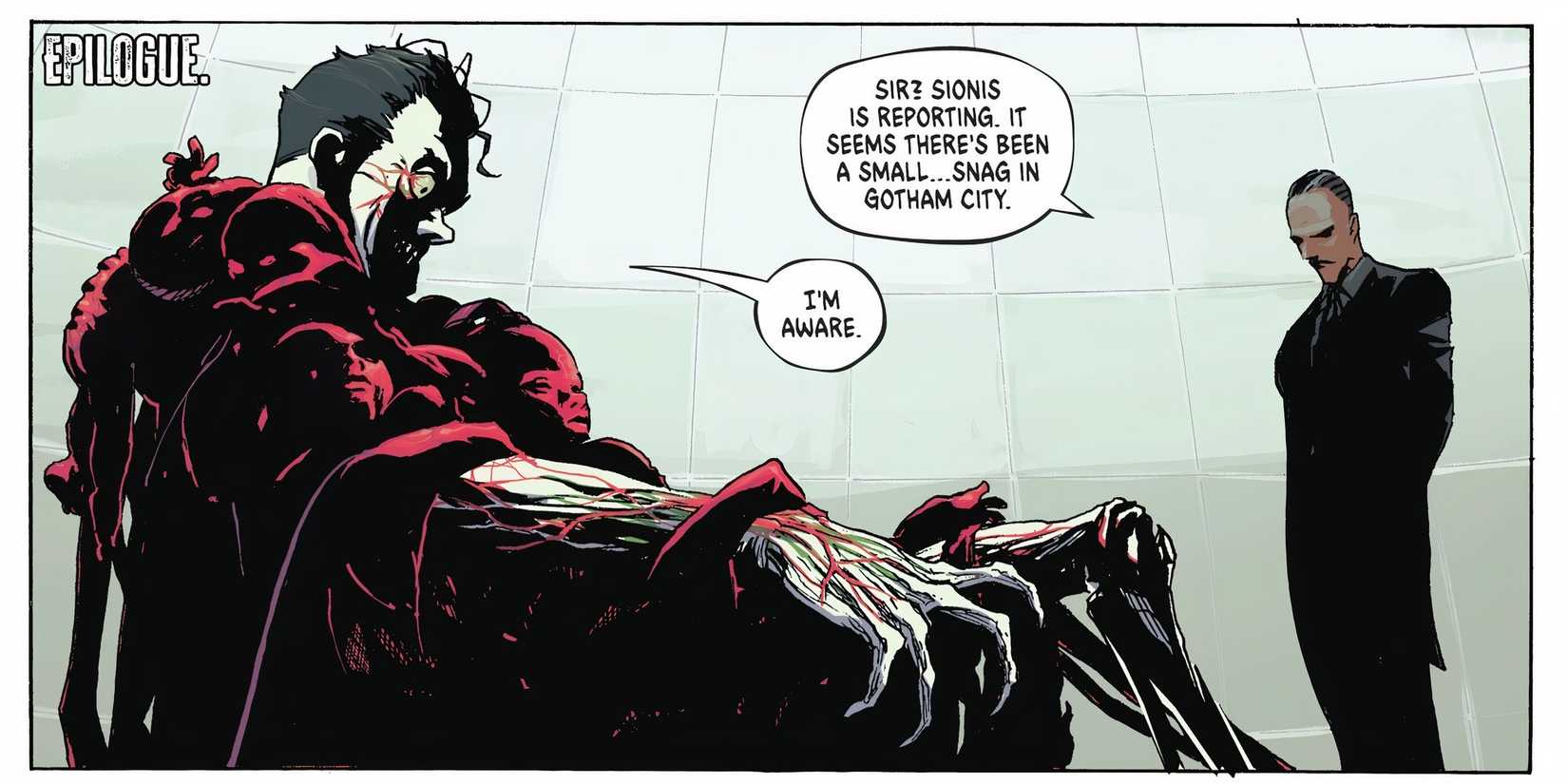 Absolute Joker Draining Blood DC