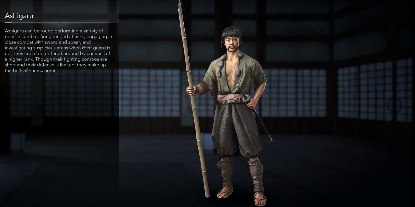 The Ashigaru enemy type in Assassin's Creed Shadows
