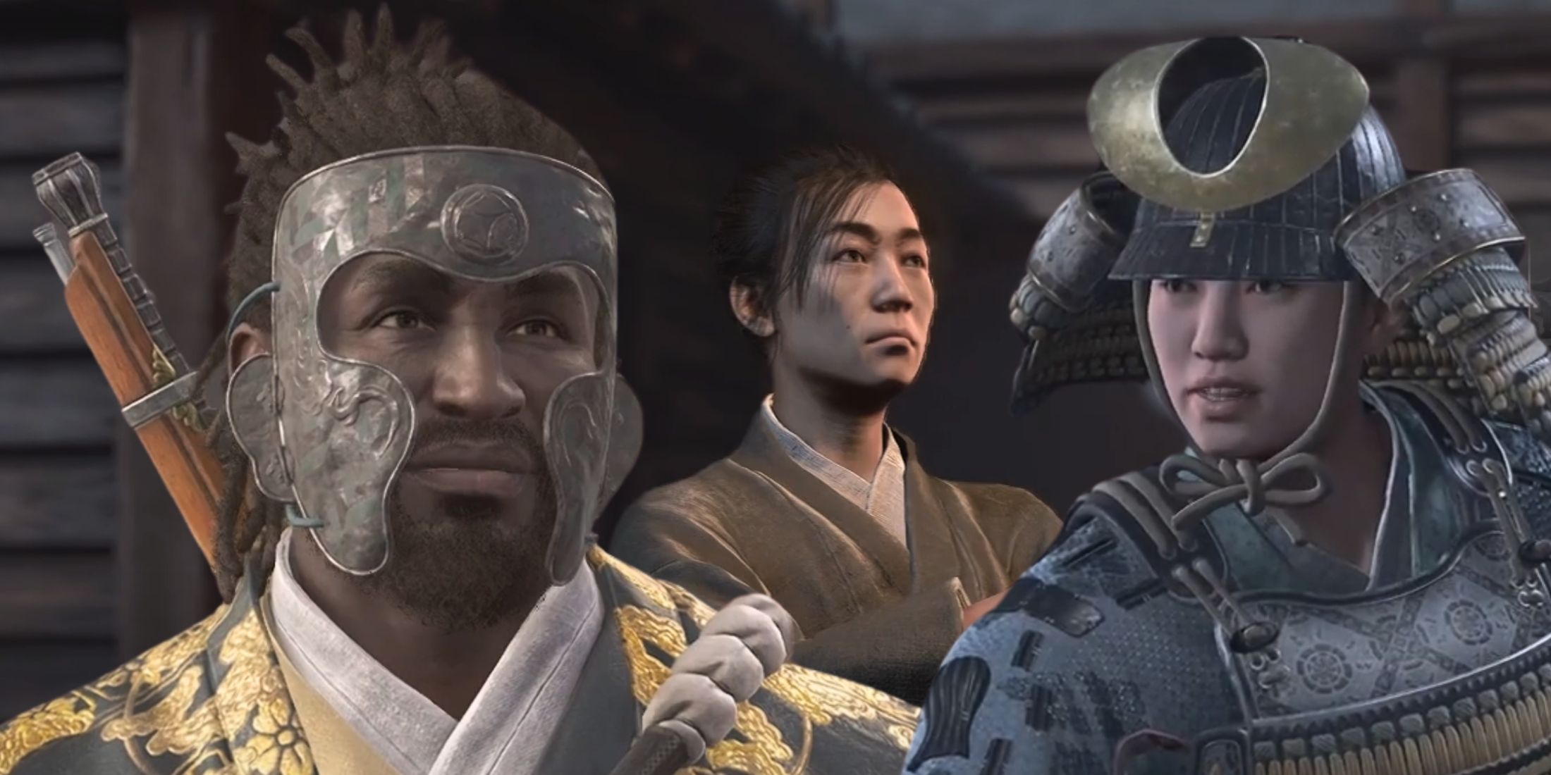 Yasuke is completing The Betrayers Quest for Hori Hidemasa.