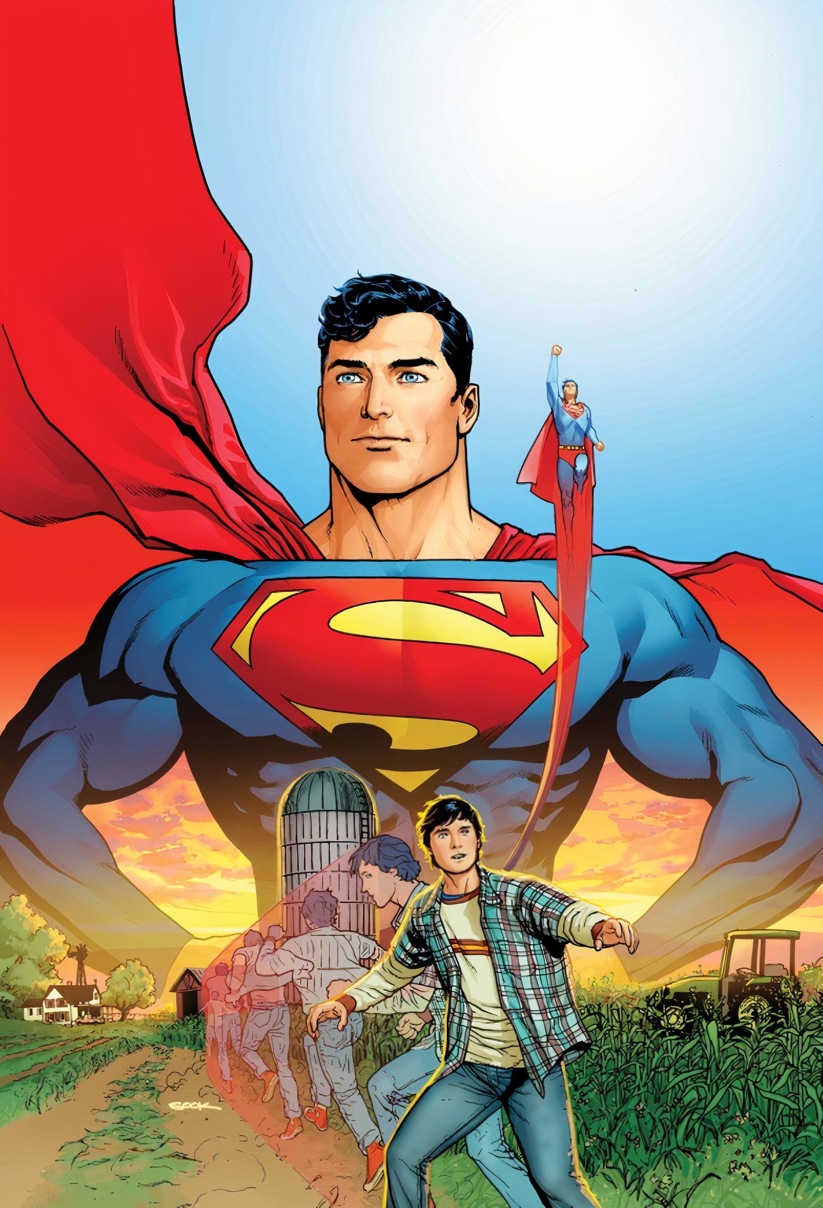 Action Comics #1087 superman superboy main cover