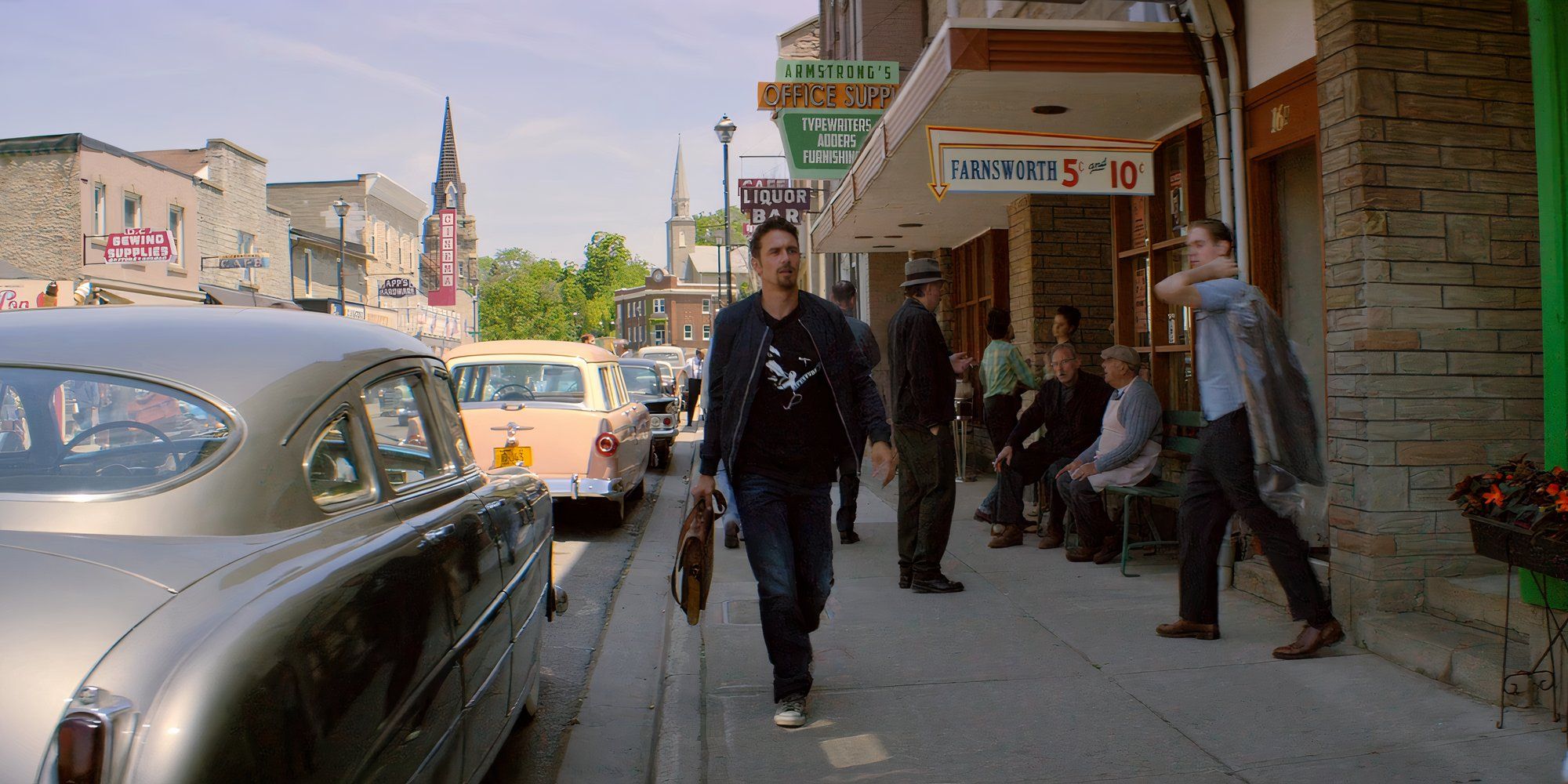 Actor James Franco as Jake Epping in 11.22.63.