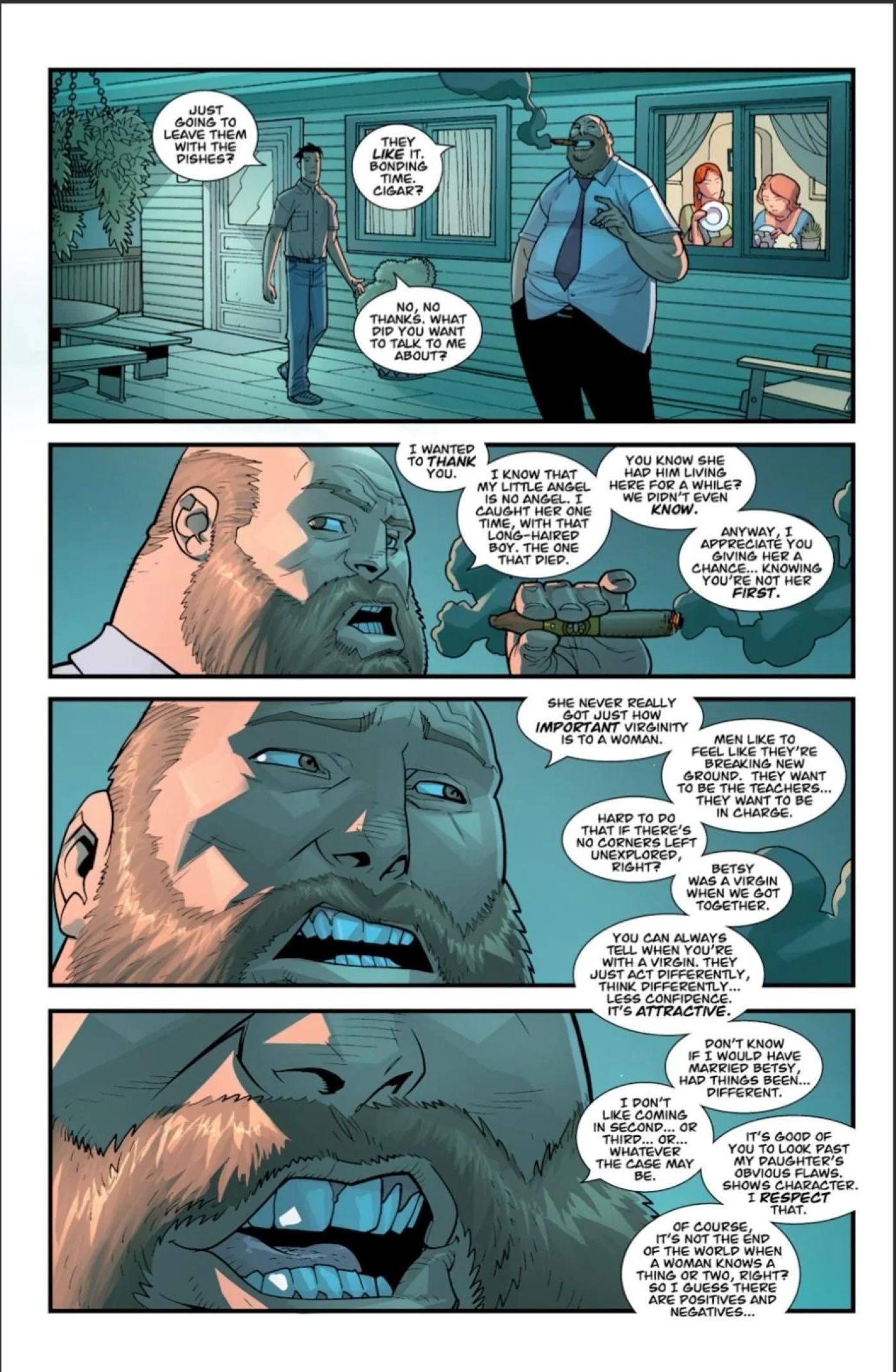 Adam WIlins invincible 68 akward talk