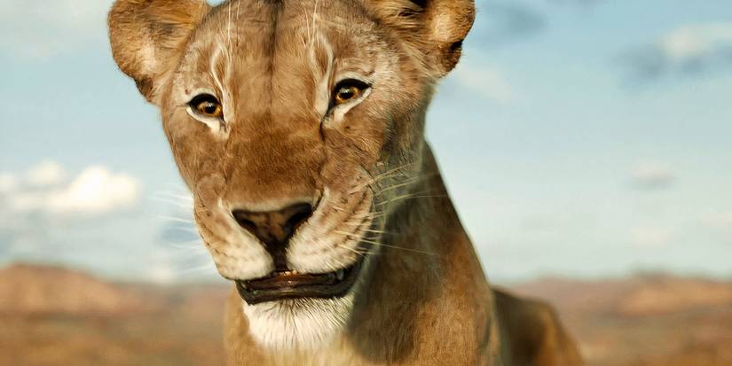 Afia smiling in Mufasa: The Lion King (2024)