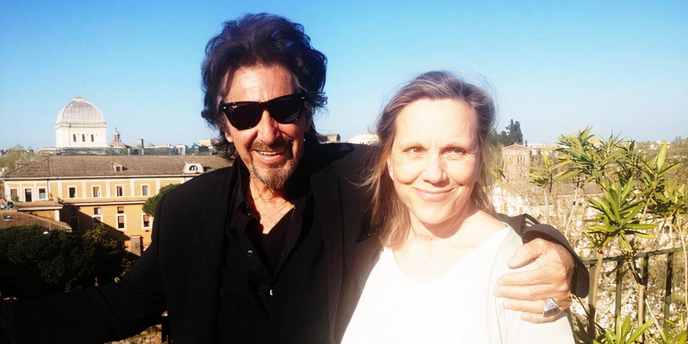 Al Pacino and Francesca De Sapio The Godfather