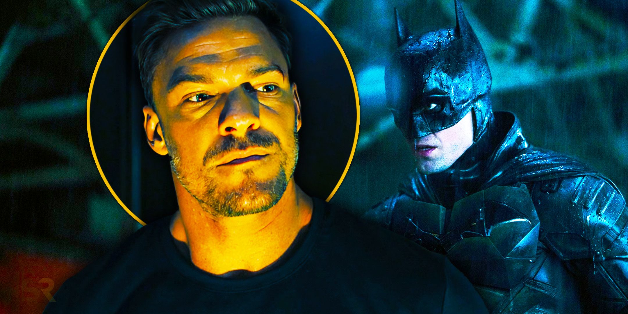 Alan Ritchson in Reacher with The Batman