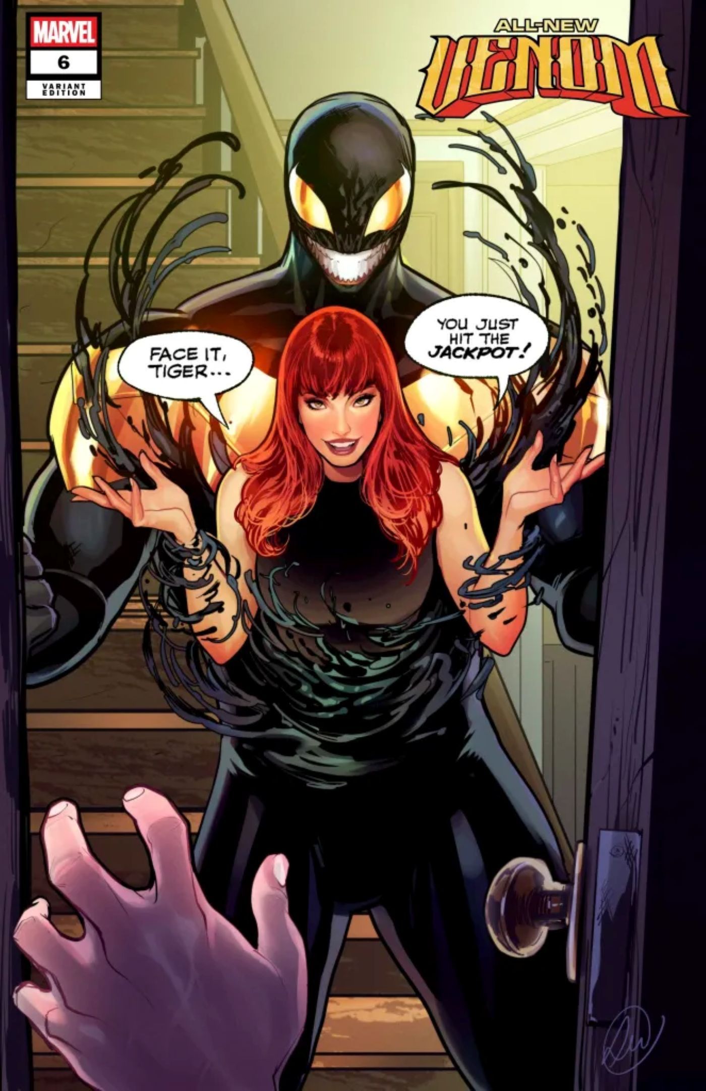 all-new-venom-6-cover-mj-iconic-line Sim, Venom realmente está se juntando à franquia X-Men