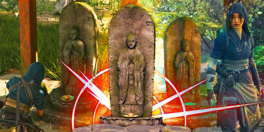Assassin's Creed Shadows Harima Jizo Statue