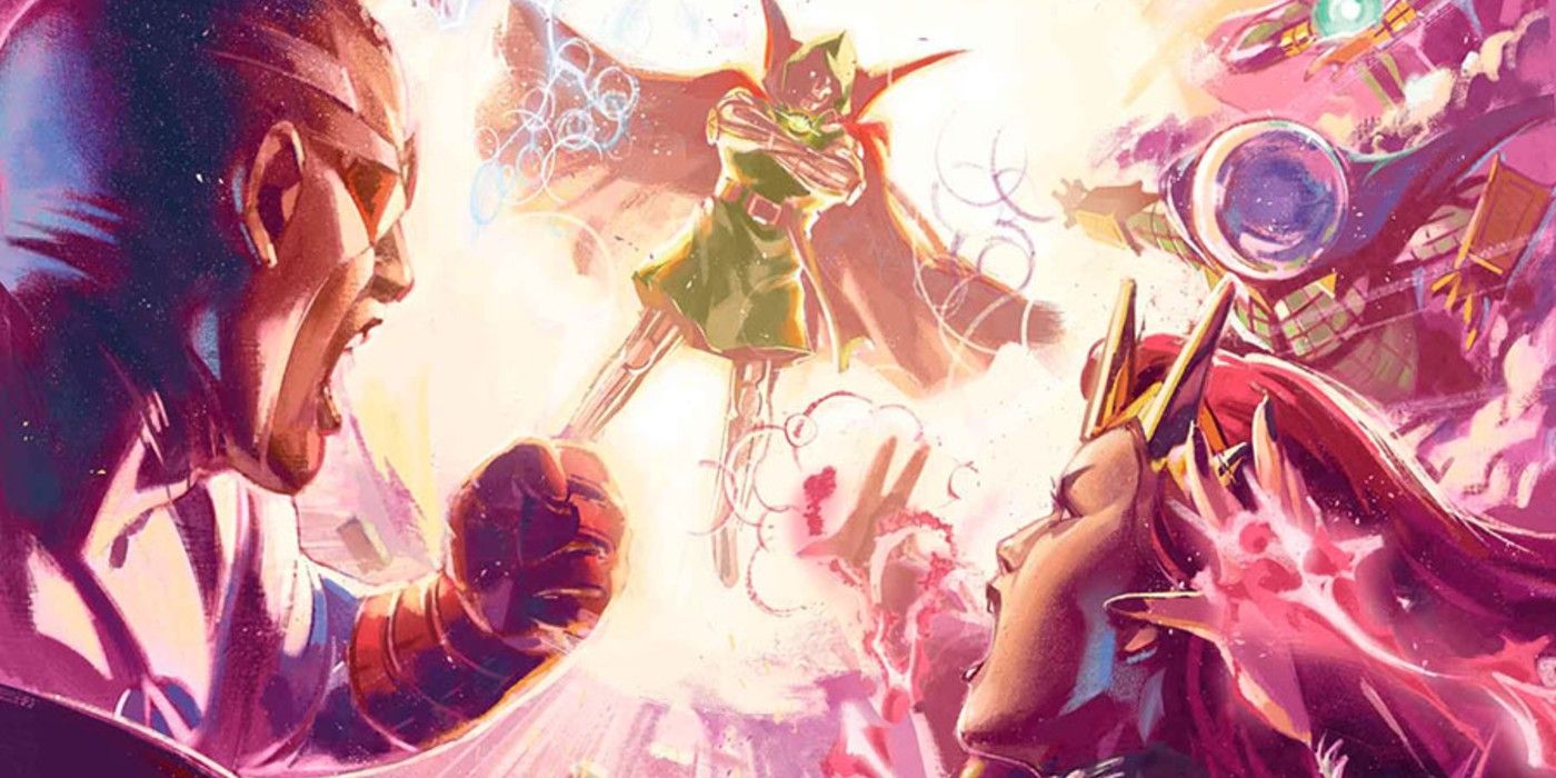 Vingadores e Mestres do Mal contra o Doutor Destino