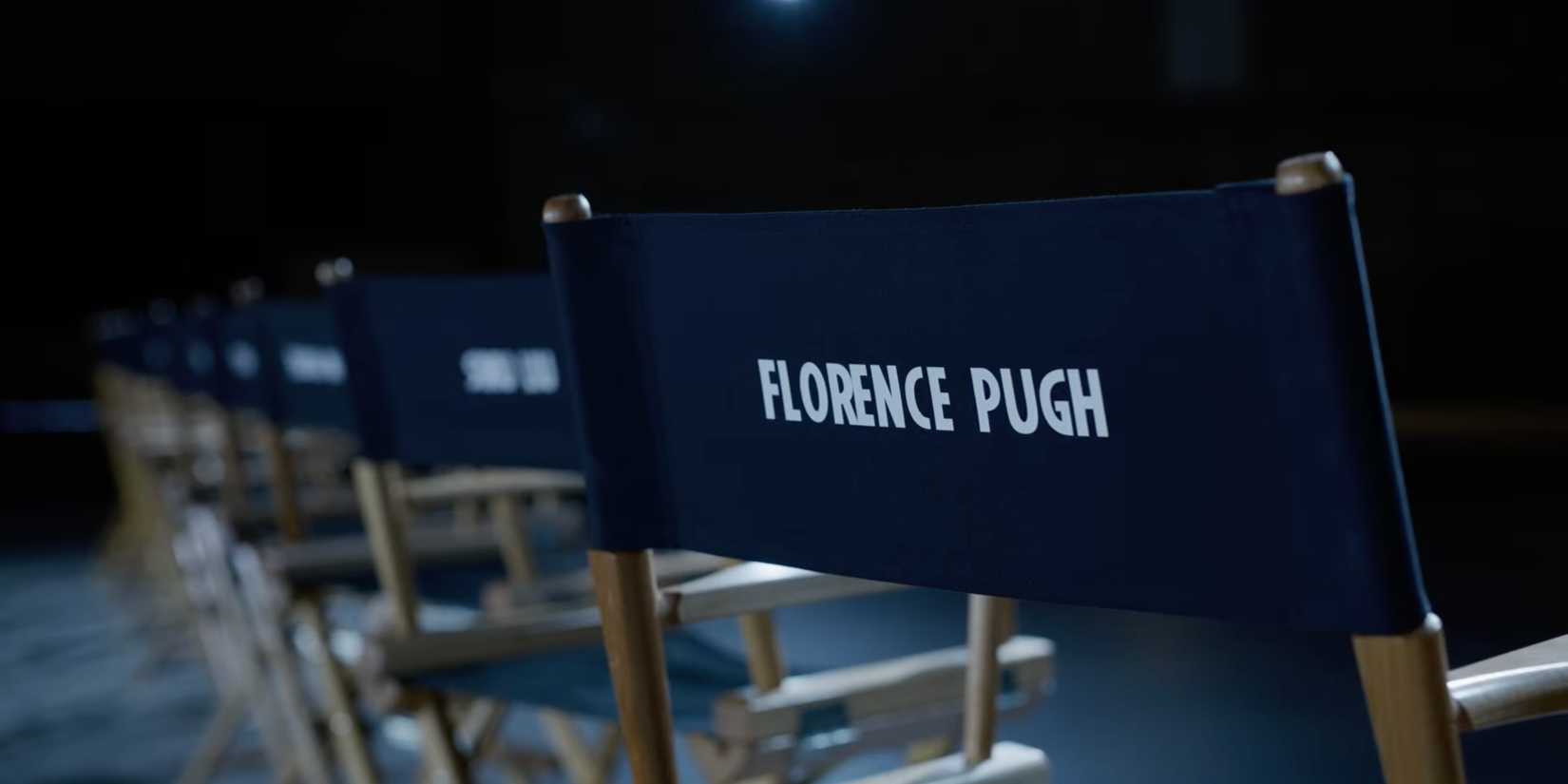 Avengers Doomsday Cast Announcement Florence Pugh Chair