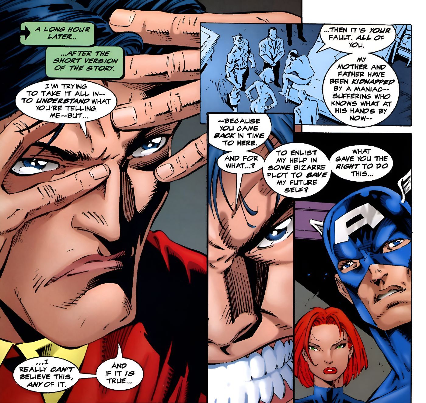Avengers Recruit Young Tony to Face Future Tony