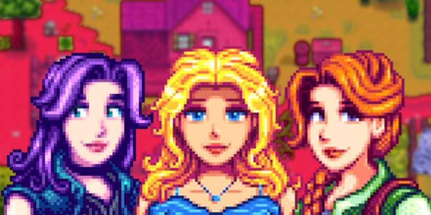 Bacherlorettes of Stardew Valley: Abigail, Leah and Hayley