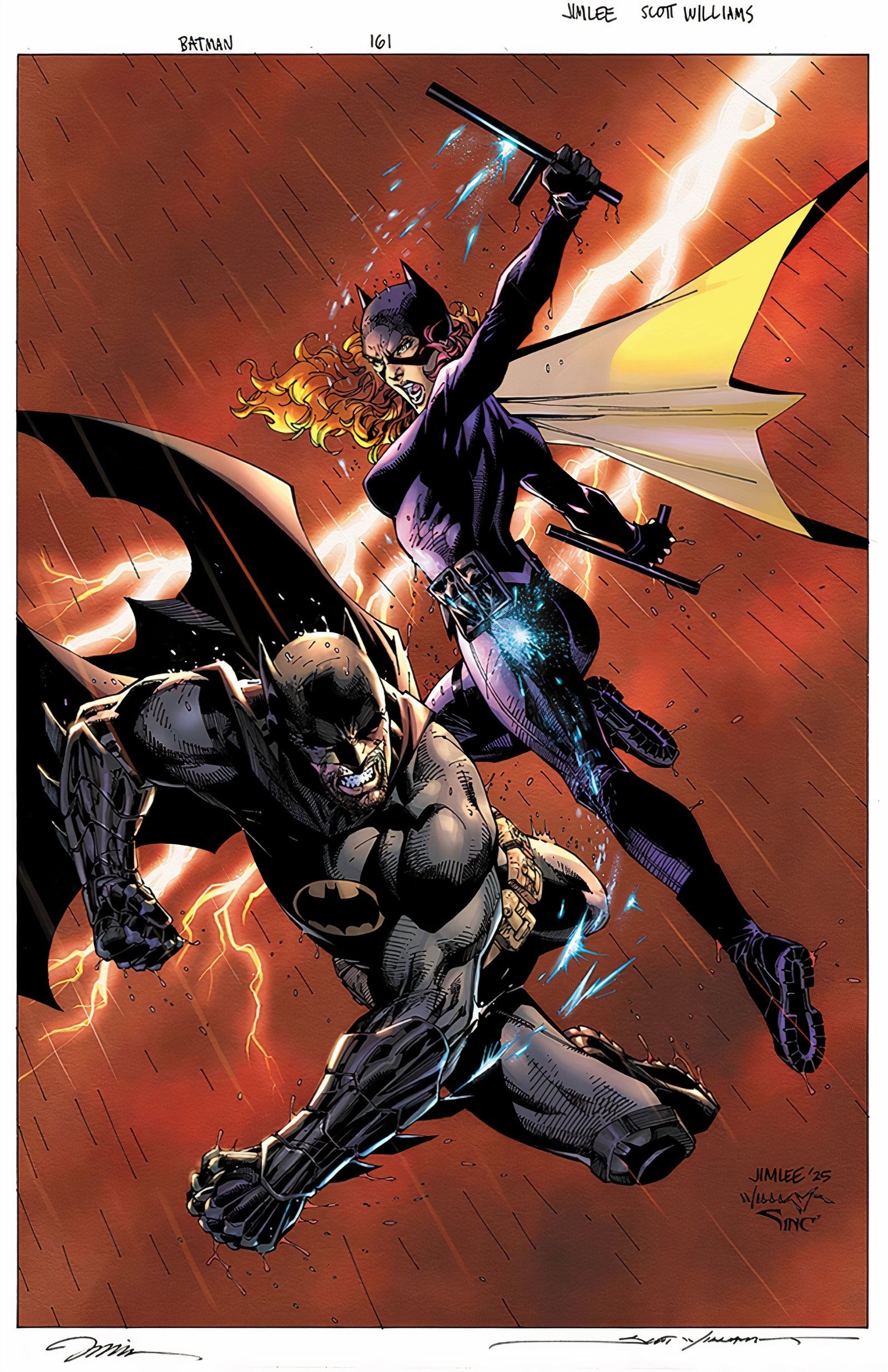 Batman #161 batgirl jim lee