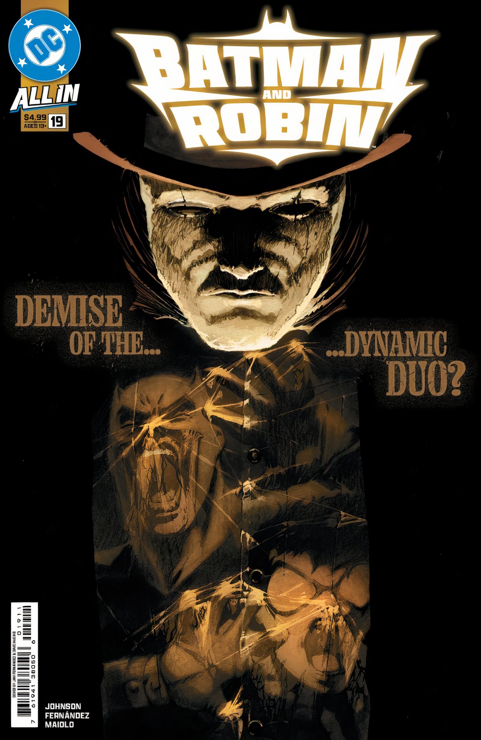 Batman and Robin #19 main cover