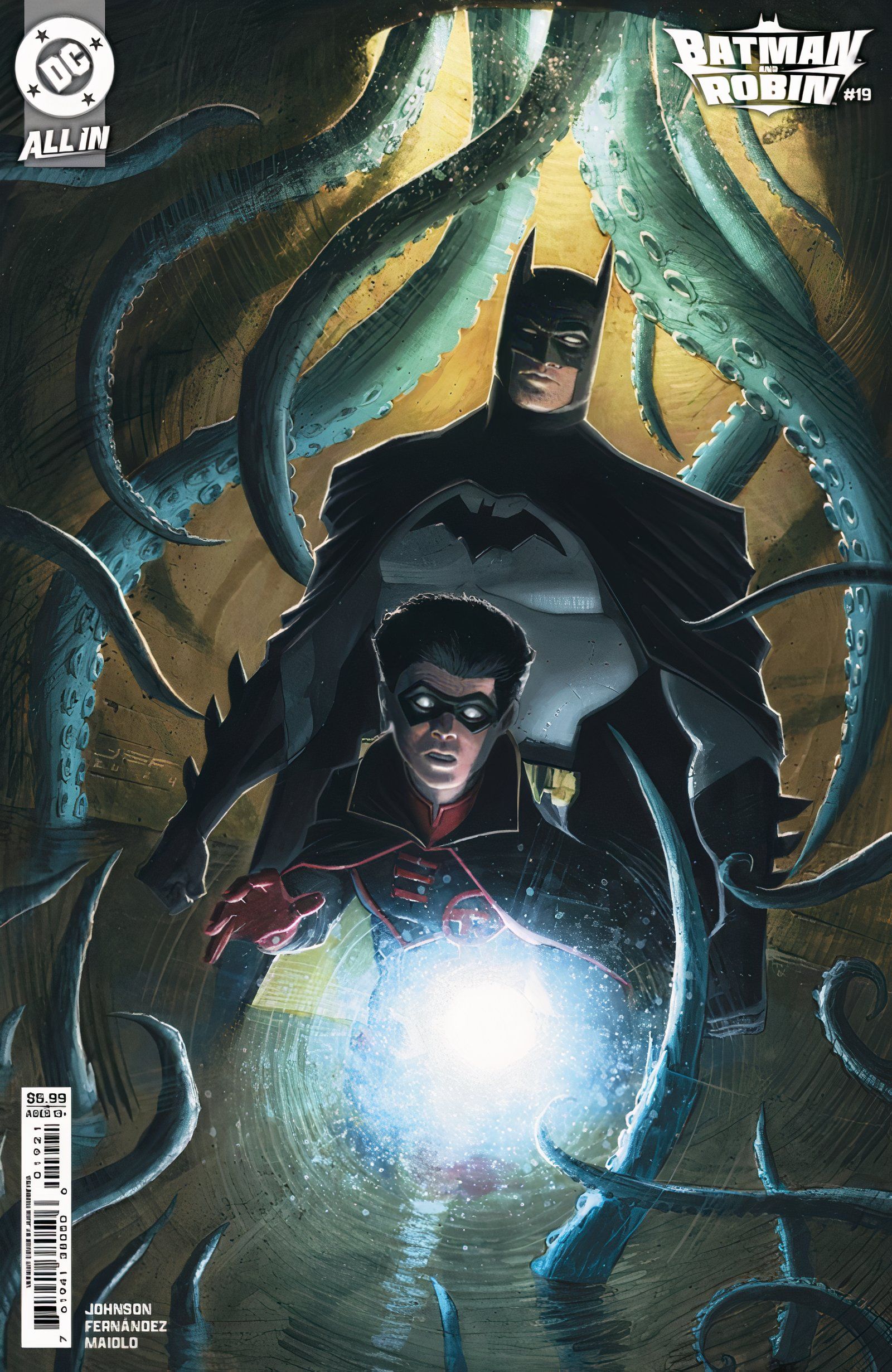 Batman and Robin #19 variant cover