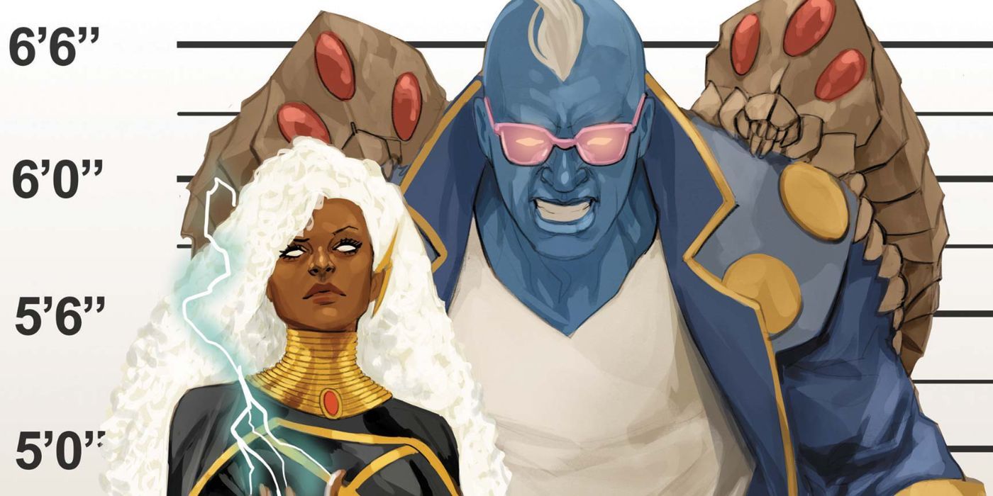 Storm e Maggott su Storm #6