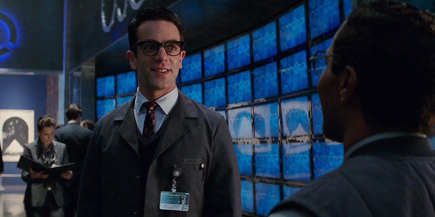 BJ Novak as Alastair Smythe at OsCorp in Amazing Spider-Man 2