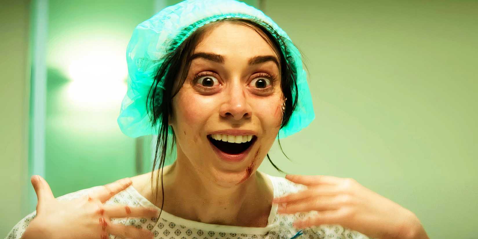 Cristin Milioti smiling as Nanette in Black Mirror season 7