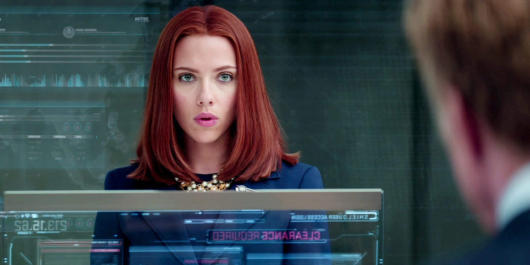 Black Widow releases Shield and Hydra secrets on the internet in Captain America_ The Winter Soldier