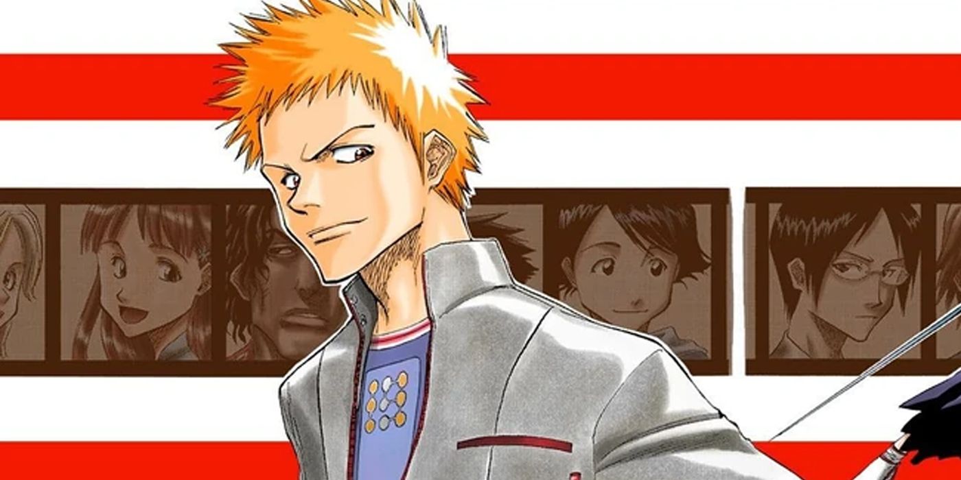 Ichigo as he appears in color in chapter 1.