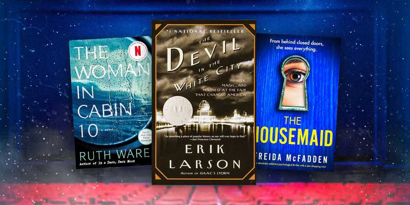 Book-Covers-of-The-Woman-in-Cabin-10,-The-Housemaid-and-The-Devil-in-the-White-City