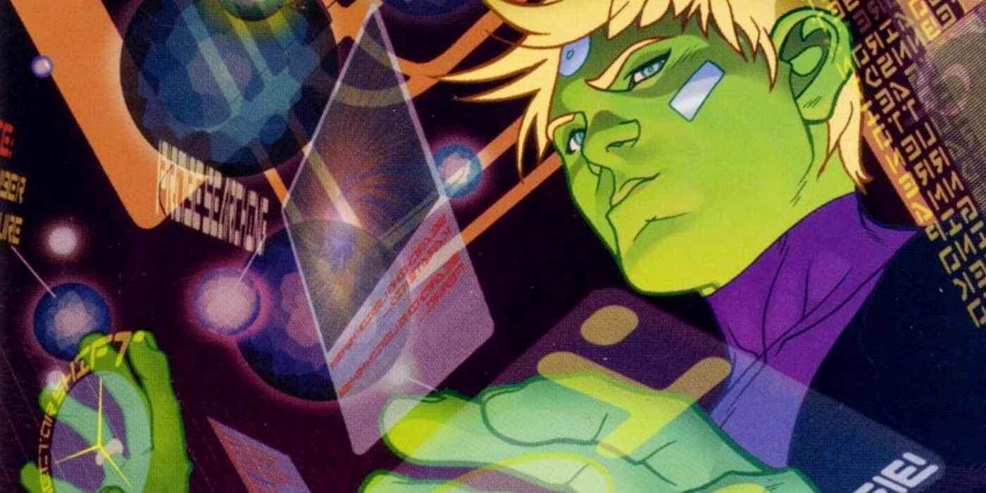 brainiac 5 from the legion of super-heroes being a genius