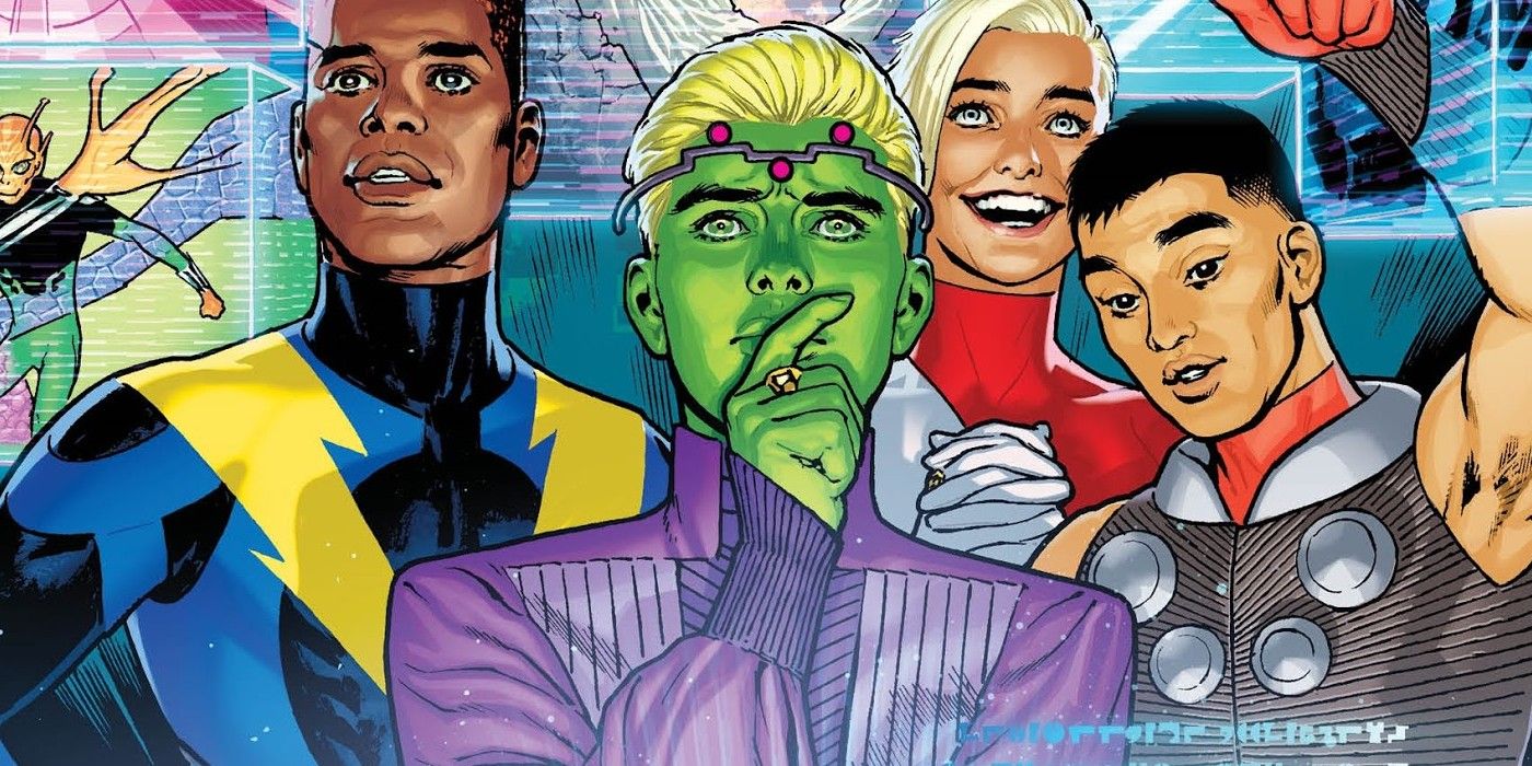brainiac five and the legion of superheroes