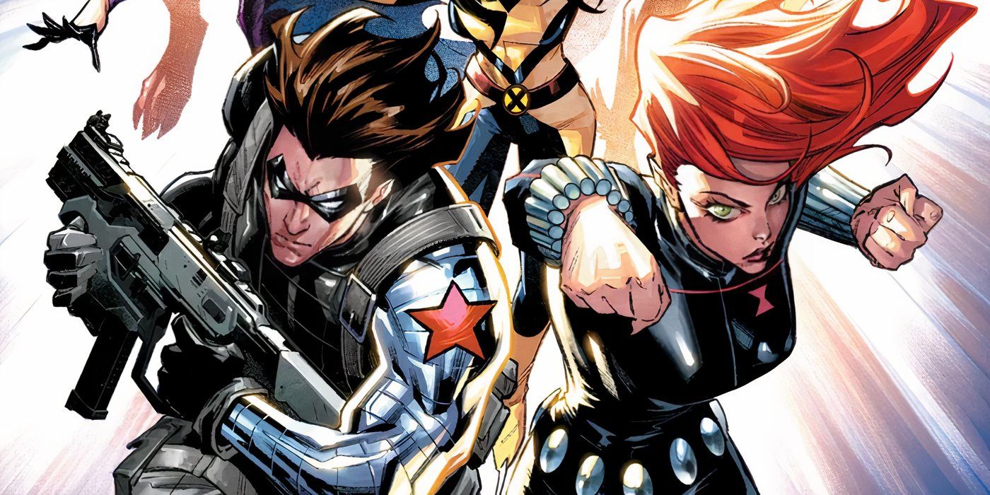 Bucky Barnes and Black Widow New Thunderbolts