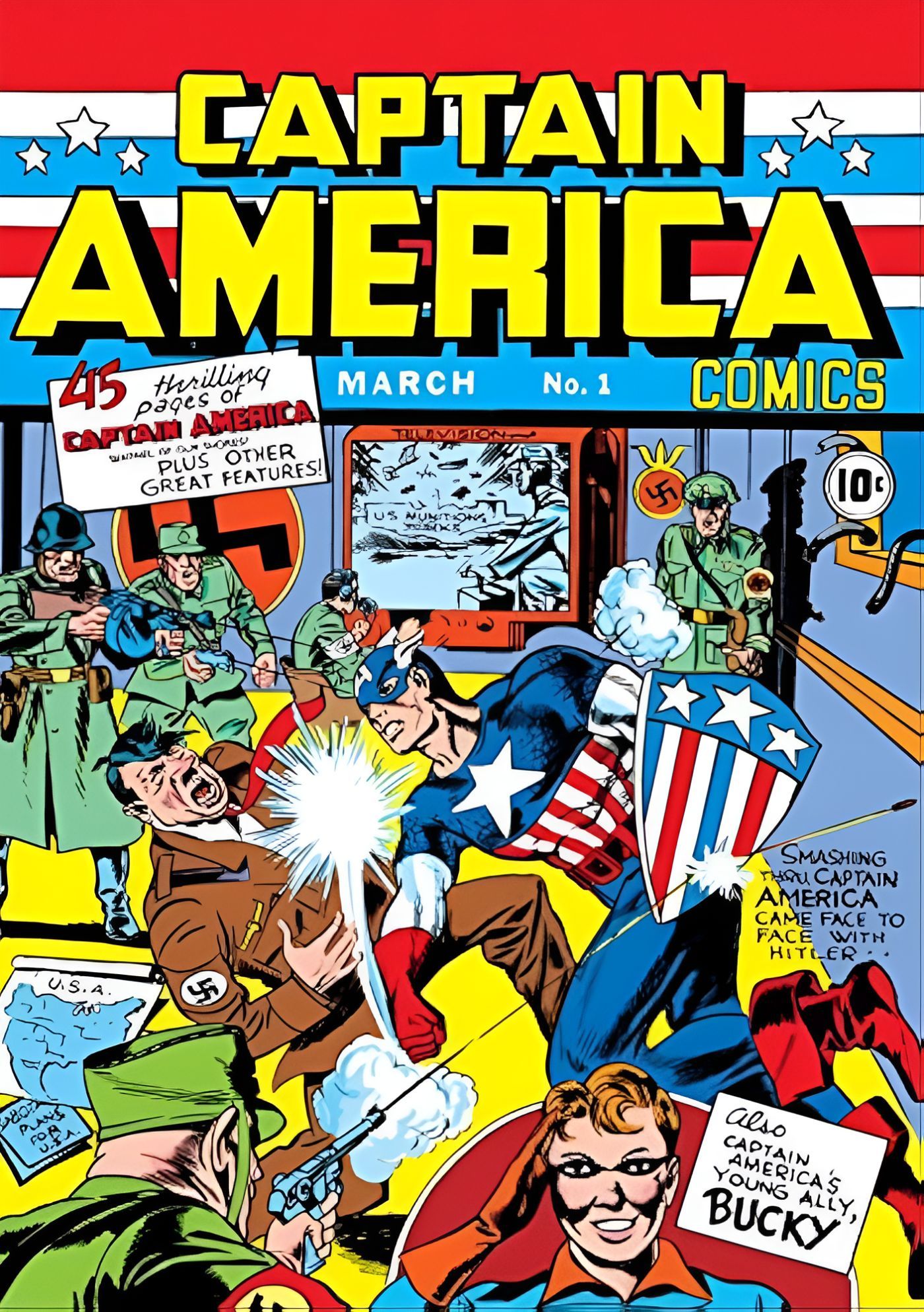 Captain America Comics #1 Cover